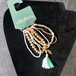 Wild Fable 6 strand bracelet